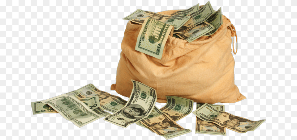 Download Share This Image Bag Of Money Psd, Dollar, Person, Adult, Female Free Png