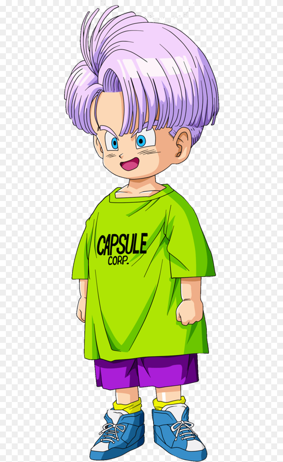Download Share This Image Dragon Ball Z Trunks Image Kid Trunks Icon, Book, Publication, Comics, Boy Free Transparent Png