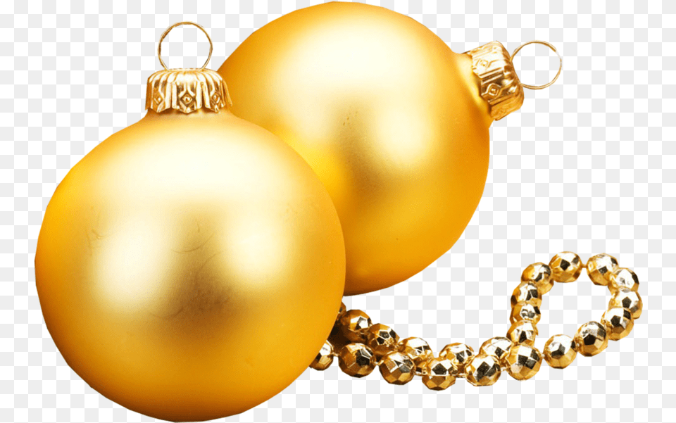 Download Share This Image Gold Christmas Ornaments Vector Gold Ornaments Vector Hd, Accessories, Jewelry, Treasure, Pearl Free Transparent Png