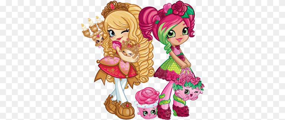 Download Share This Image Shopkins Tiara Sparkles Shopkin Girls, Doll, Toy, Figurine, Baby Free Transparent Png