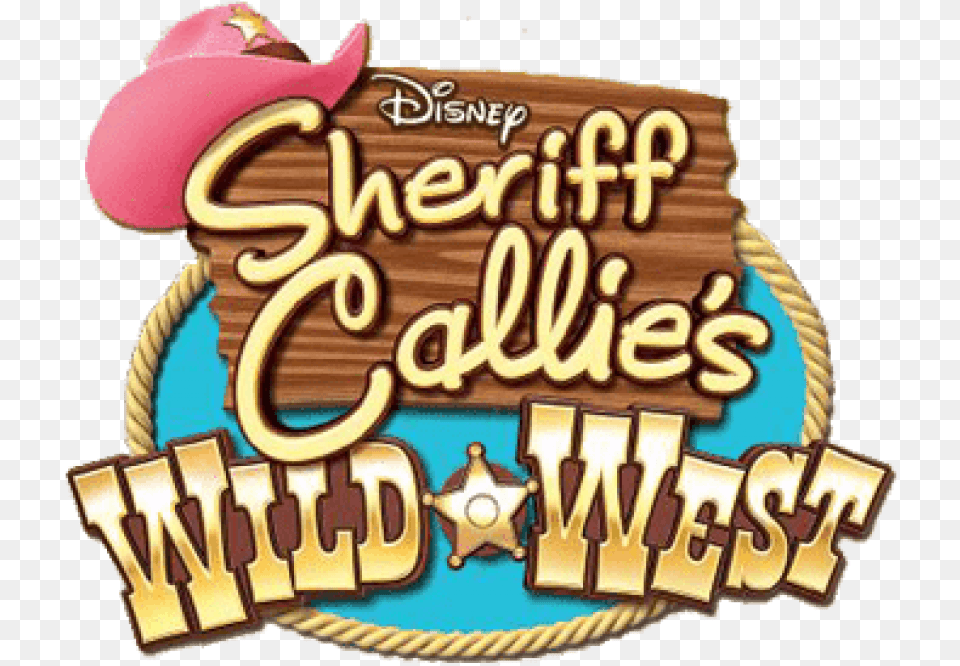 Download Sheriff Callie39s Wild West Logo Clipart Sheriff Callie39s Wild West, Clothing, Hat, Birthday Cake, Cake Free Png
