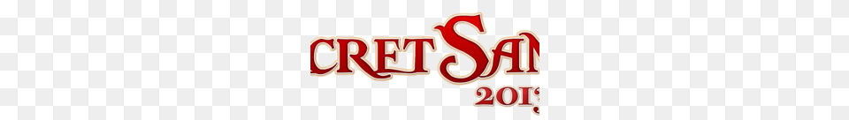 Download Shh Secret Santa Clipart Santa Claus Secret Santa Clip, Text, Food, Ketchup, Logo Png