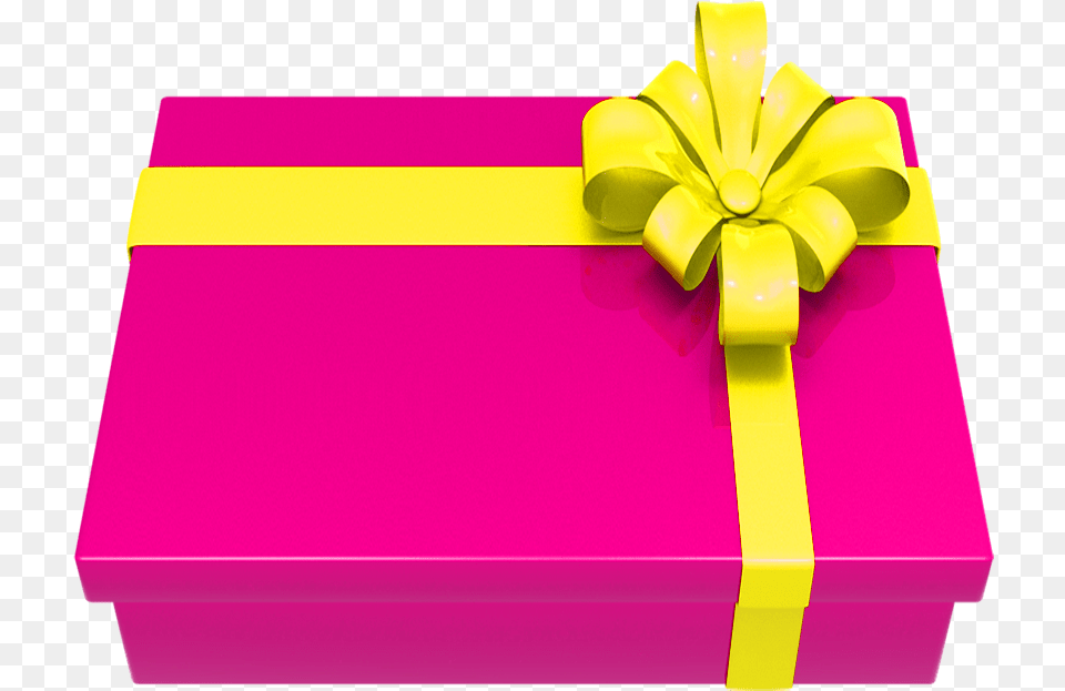 Download Shining Vector Christmas Gift Background Pink Christmas Present, Toy Free Png