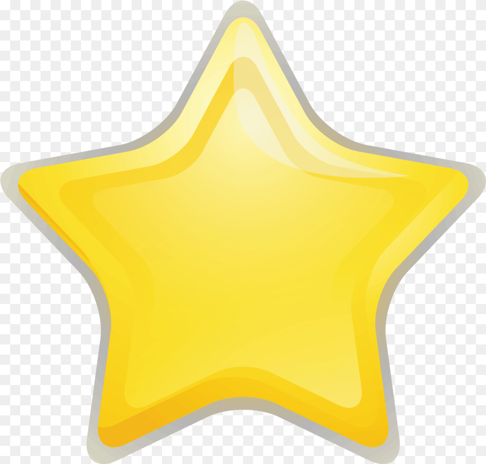 Download Shiny Cartoon Star Clip Art, Star Symbol, Symbol, Badge, Logo Png