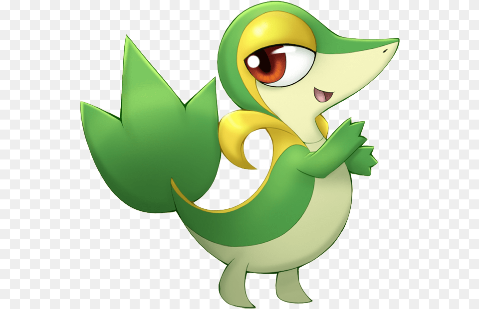 Download Shiny Snivy Pokdex Image With No Background Snivy Pokemon, Green, Animal, Fish, Sea Life Free Png