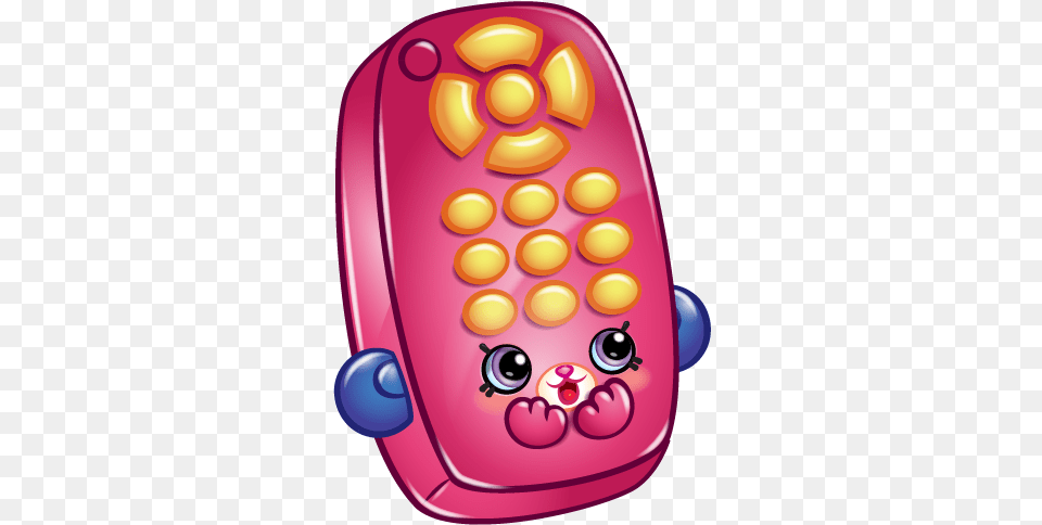 Download Shopkins Ritaremote Clipart Shopkins Phone, Electronics, Disk Png