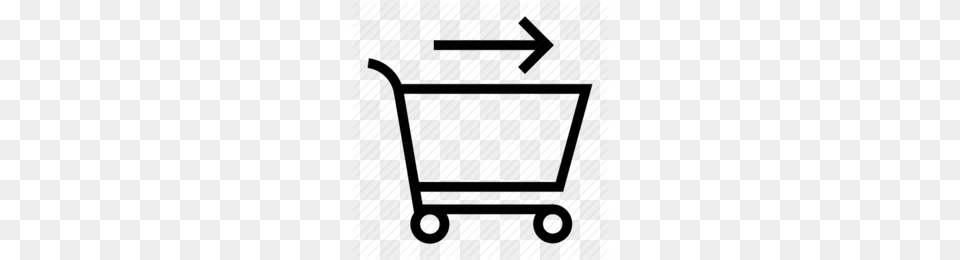 Shopping Clipart Shopping Cart Retail, Shopping Cart, Device, Grass, Lawn Free Png Download