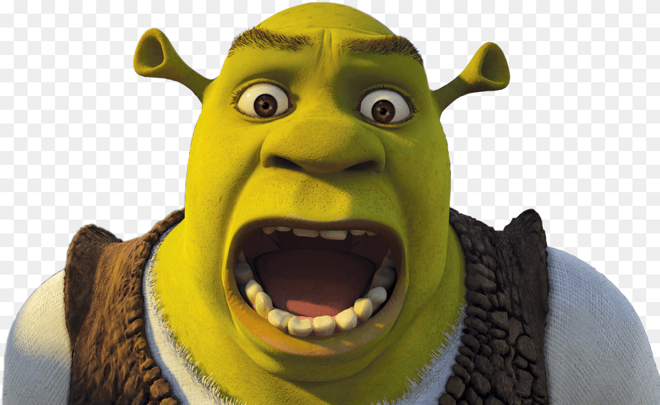Download Shrek Scream For 800 Pixels By 200 Pixels, Cartoon, Toy Png Image