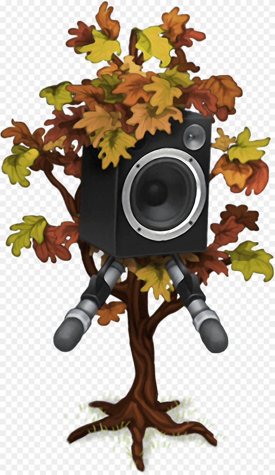 Shugabush Island Small Tree Box Camera, Leaf, Plant, Electronics, Speaker Free Png Download