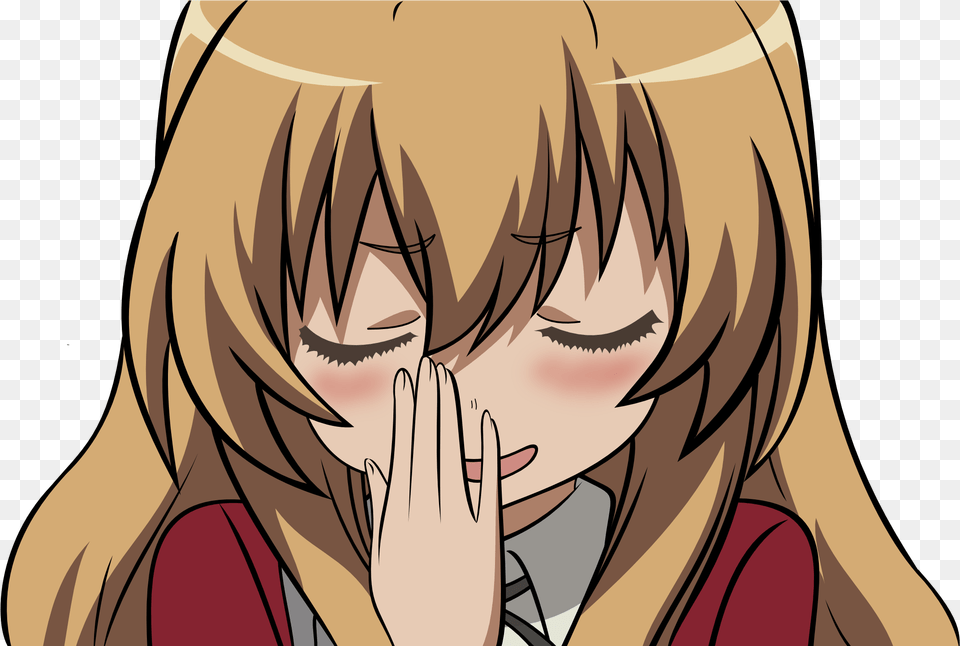 Download Shy Anime Girl Transparent, Book, Comics, Person, Publication Png