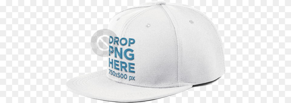 Download Side View Of A Snapback Hat For Baseball, Baseball Cap, Cap, Clothing Png