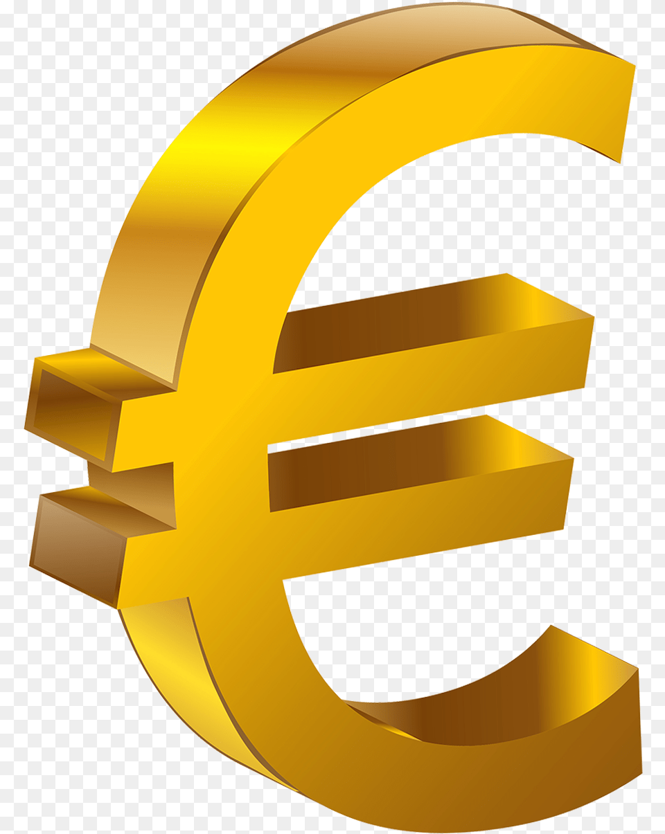 Download Sign Gold Euro Hq Image Money Euro Sign, Symbol, Clothing, Hardhat, Helmet Free Transparent Png