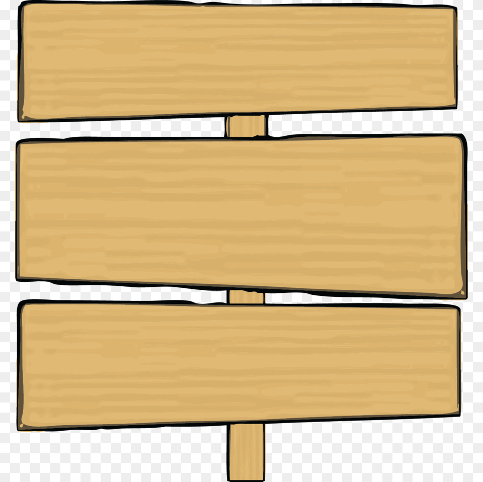 Download Signboard Certoon Clipart Clip Art Sign Yellow, Lumber, Plywood, Wood Free Transparent Png