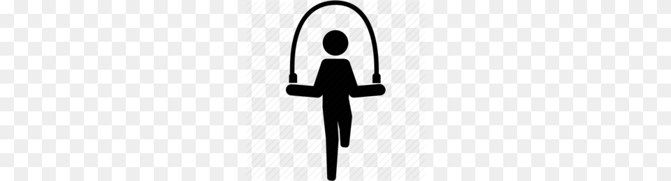 Download Silhouette Clipart Jump Ropes Human Behavior Mozambique, Stencil Png Image