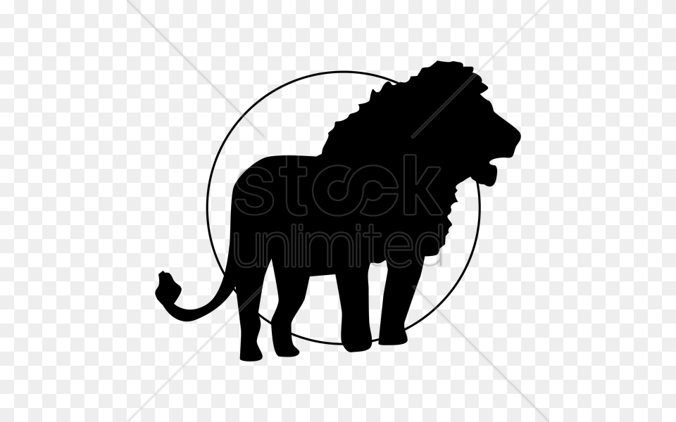 Download Silhouette Clipart Lion Cat Clip Art Lion Cat Black, Lighting Free Png