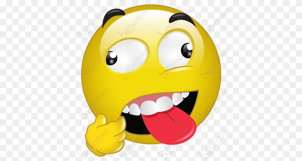 Silly Crazy Face Clipart Smiley Emoticon Clip Art, Clothing, Hardhat, Helmet Free Png Download