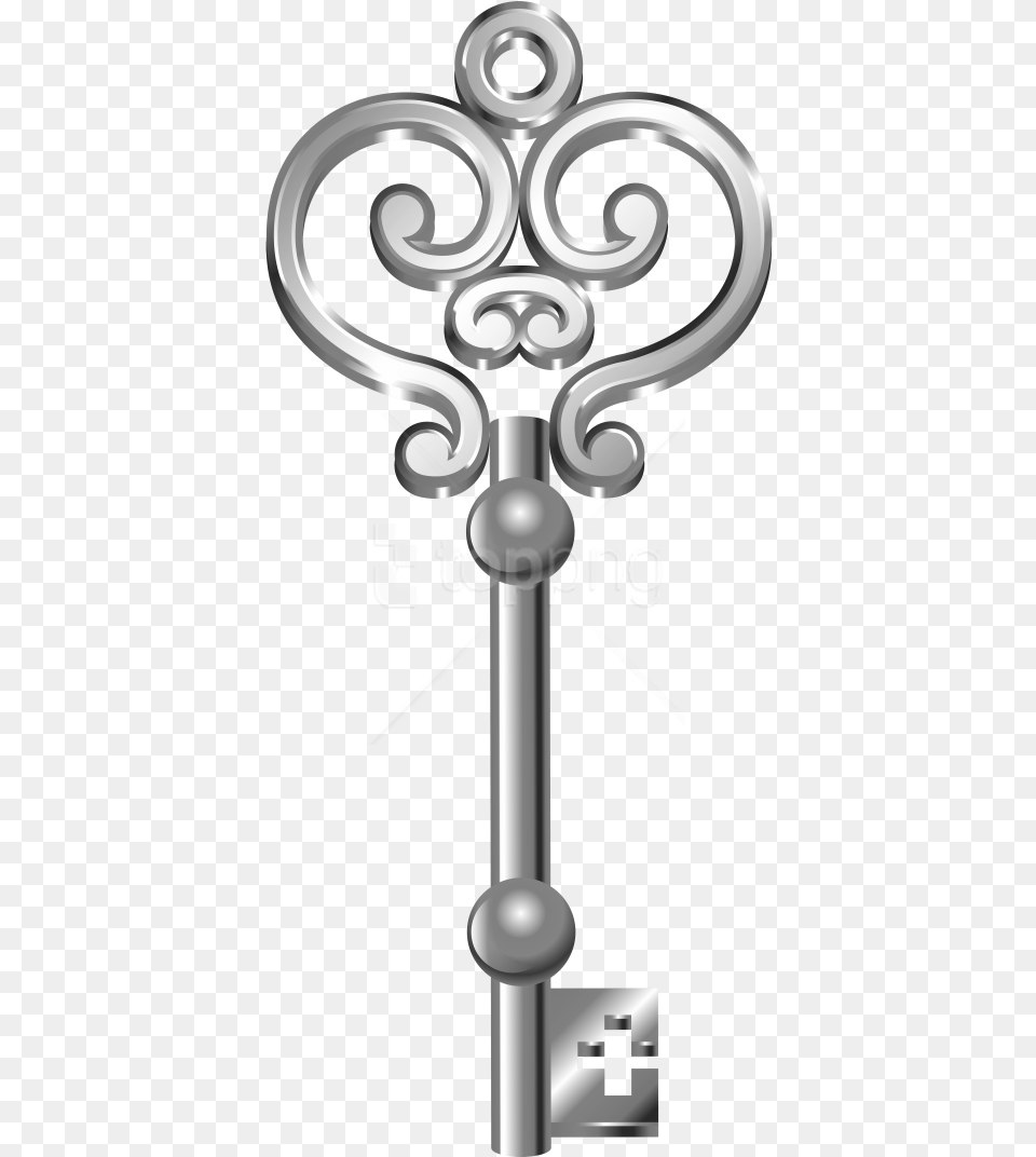 Download Silver Key Clipart Photo Skeleton Key Silver Key Clipart Png Image