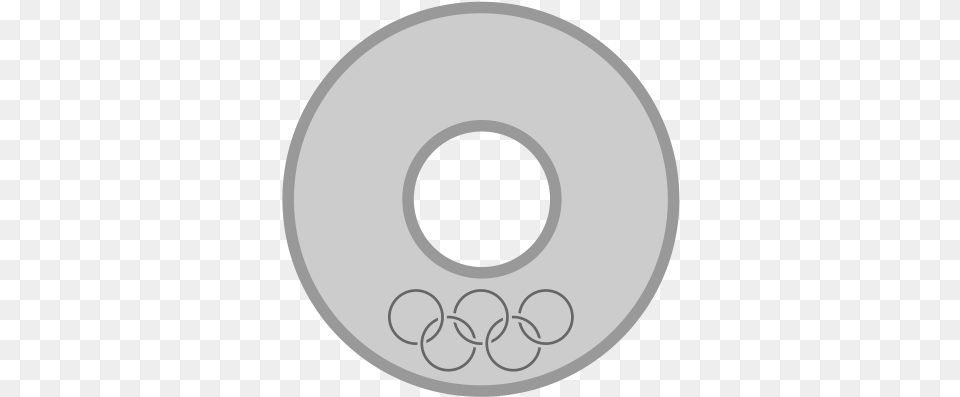 Silver Medal Image And Clipart Silver Medal, Disk, Dvd Free Png Download