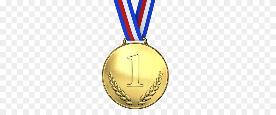 Silver Medal Transparent Image And Clipart, Gold, Gold Medal, Trophy, Accessories Free Png Download