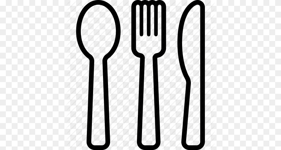Silverware Icon Transparent Clipart Knife Spoon Clip Art, Cutlery, Fork Free Png Download