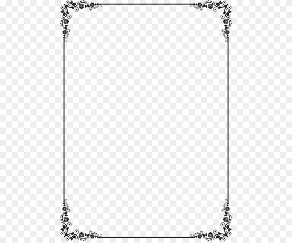 Simple Vintage Borders Clipart Borders Border Design For Book, Silhouette Free Png Download