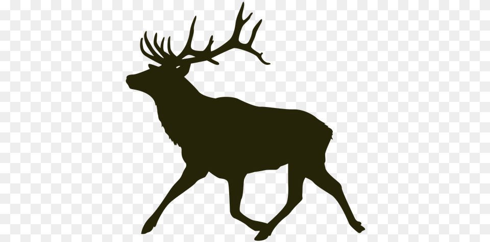 Download Single Dark Green Tree Imagination And Design A Poster, Animal, Deer, Elk, Mammal Png Image