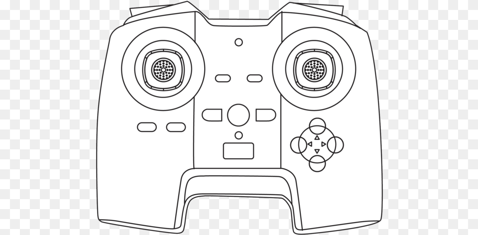 Download Sky Force Controller Propel Vector Black And White Circle, Electronics, Camera Free Transparent Png