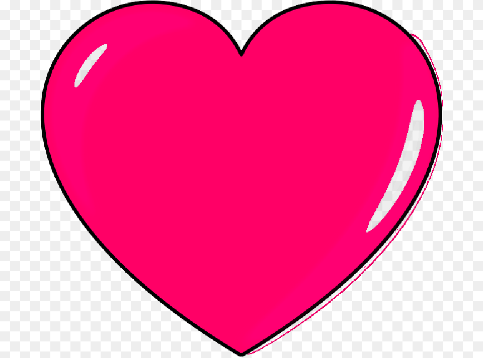 Download Small Outline Cartoon Heart Heart Clip Art Free Transparent Png