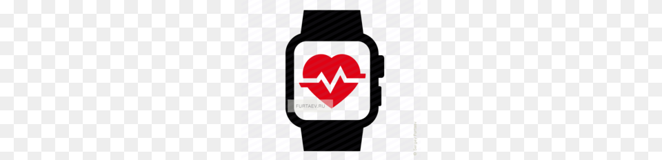 Smart Watch Heart Rate Icon Clipart Heart Rate Clip Art, Wristwatch, Ammunition, Grenade, Weapon Free Png Download