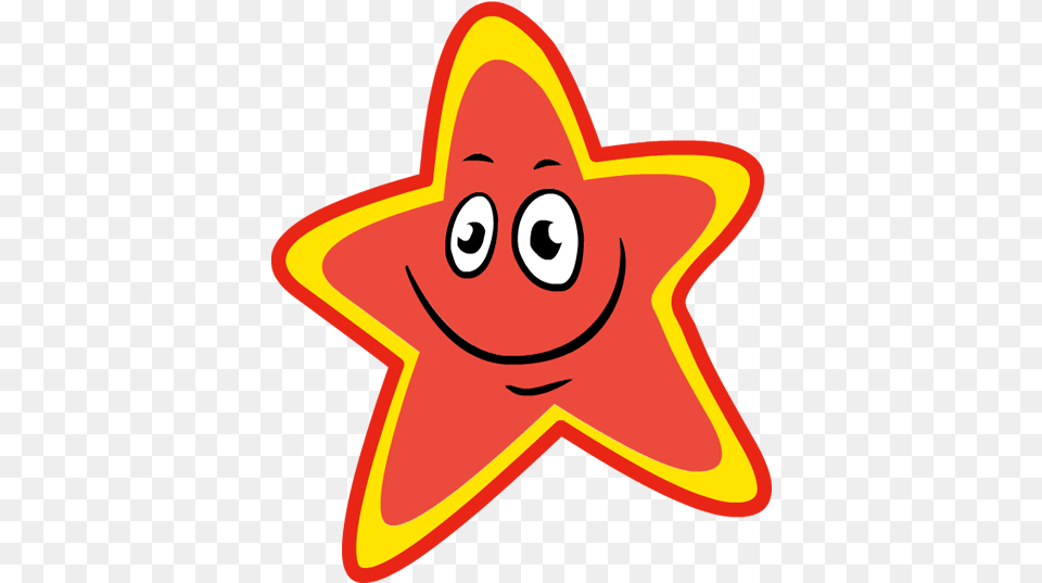 Smile Clipart Red Happy Red Star Clip Art Red Transparent Background Star, Star Symbol, Symbol, Person Free Png Download
