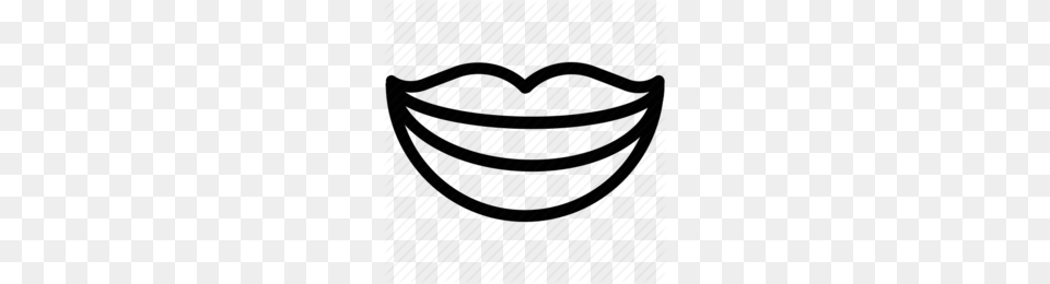 Download Smile Lips Icon Clipart Lip Smile Clip Art Clipart Free, Logo, Bow, Weapon, Machine Png