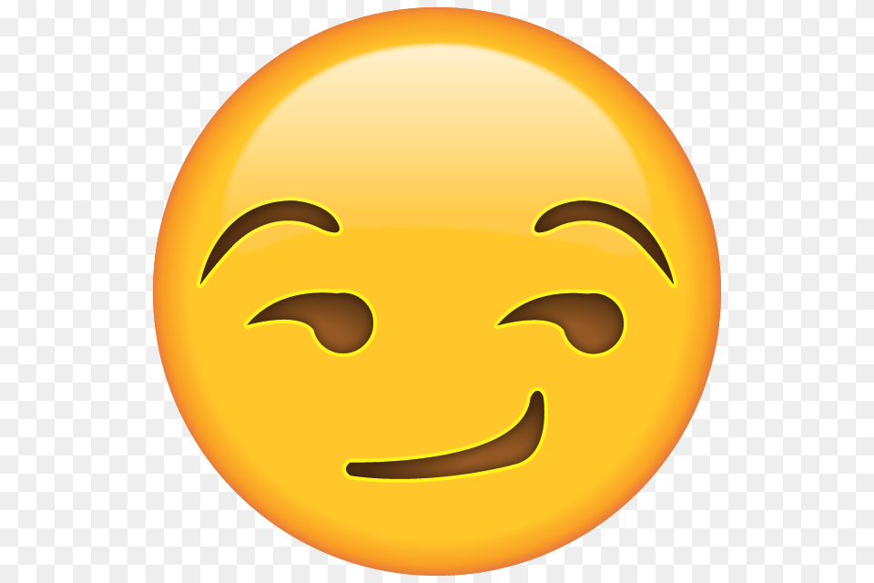 Download Smirk Face Emoji Emoji Island, Nature, Outdoors, Sky, Sun Free Transparent Png