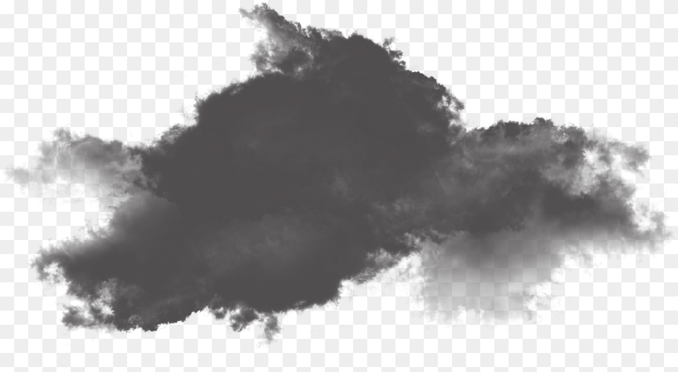 Download Smoke Gif Dark Clouds, Powder, Silhouette, Stain Free Transparent Png