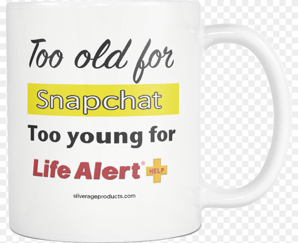 Download Snapchat 50th Birthday Gift Life Alert, Cup, Beverage, Coffee, Coffee Cup Free Transparent Png