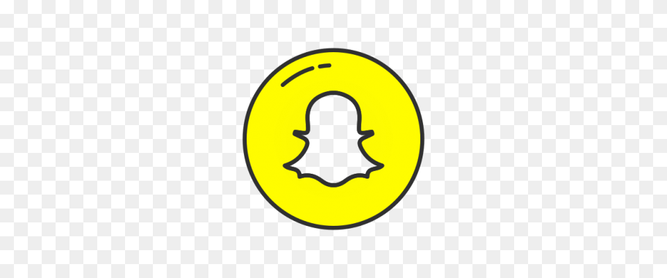 Download Snapchat Free Transparent And Clipart, Logo, Symbol, Astronomy, Moon Png