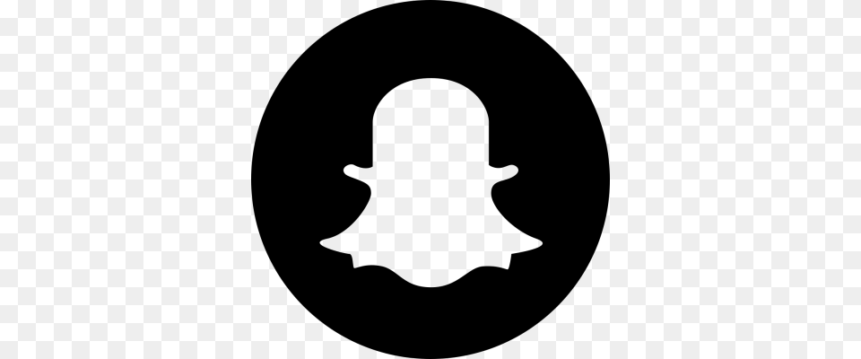 Download Snapchat And Clipart, Silhouette, Logo, Symbol Png Image