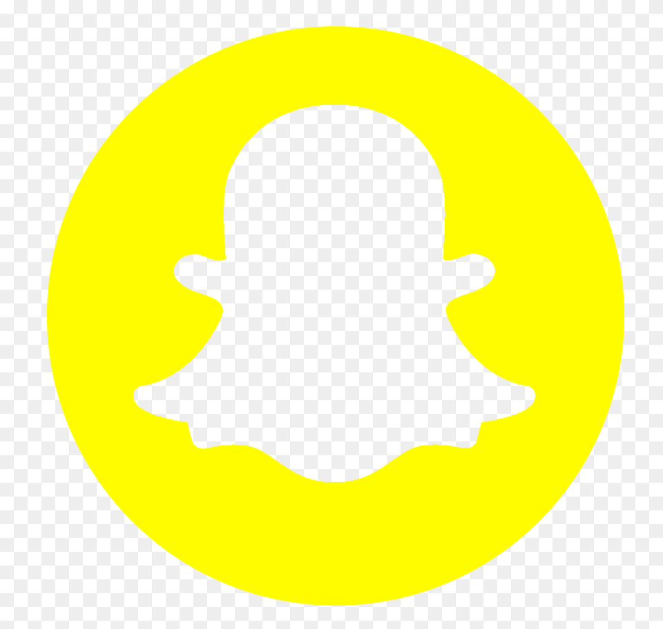Snapchat Logo Icon Clipart, Symbol, Sign, Head, Person Free Png Download