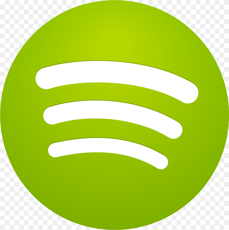 Download Snapchat Logo Transparent Background Spotify Logos That Show Rotation, Green, Sphere, Tennis Ball, Ball Free Png