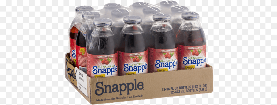 Download Snapple Raspberry Tea Snapple, Beverage, Soda Free Png