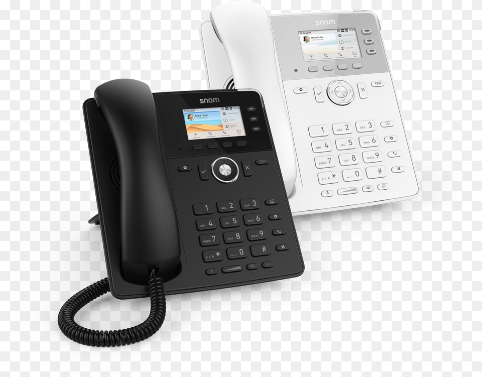 Download Snom D717 Black White Perspective 1 Snom D717 Hd Snom D717, Electronics, Mobile Phone, Phone, Dial Telephone Png Image