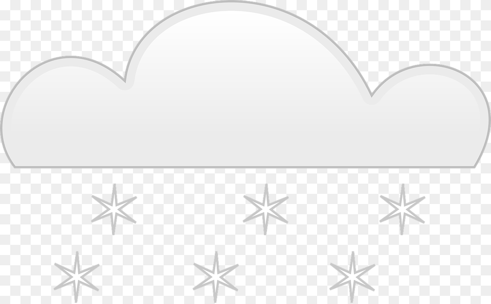 Download Snow Falling Cartoon Clouds With Snow, Nature, Outdoors, Symbol Png Image