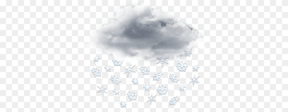Download Snow Partly Cloudy Full Size Lovely, Nature, Outdoors, Weather, Snowflake Free Transparent Png