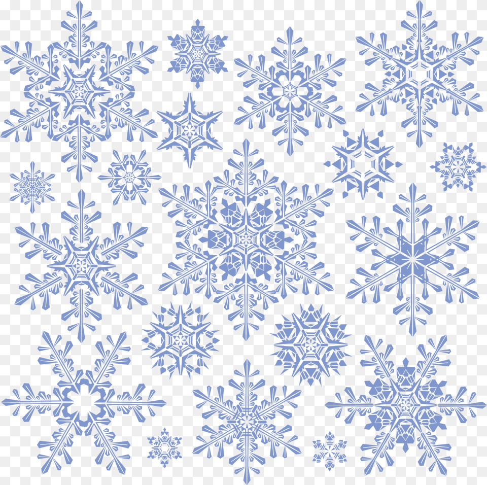 Download Snowflakes For Snowflake Pattern Clipart, Nature, Outdoors, Snow Free Png