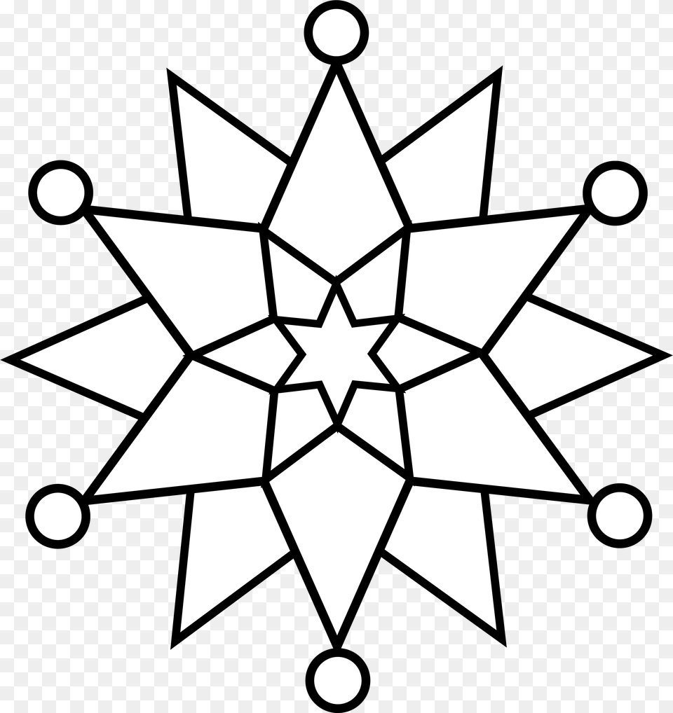 Download Snowman Black And White Snowflake Christmas Designs To Draw, Nature, Outdoors, Symbol, Star Symbol Png Image