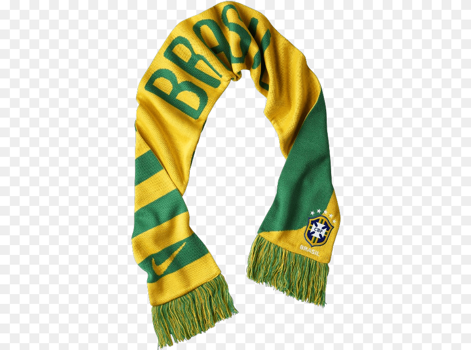Download Soccer Scarf With No Background Pngkeycom Brazil National Football Team, Clothing, Stole Png Image