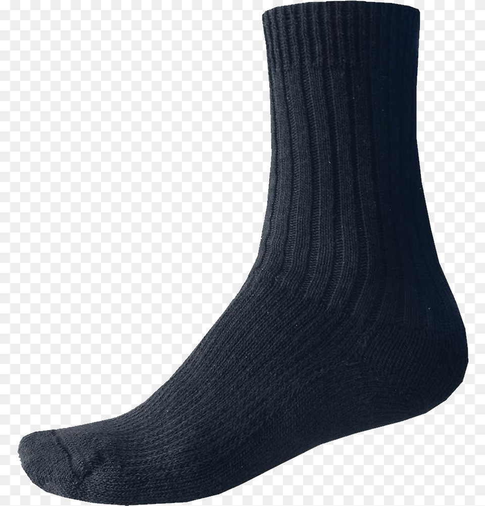 Socks Black Image For Sock Transparent, Clothing, Hosiery Free Png Download
