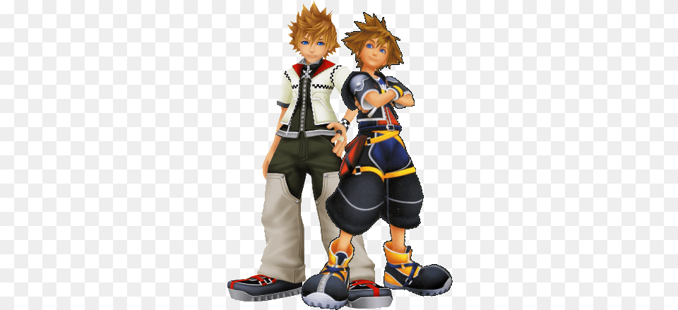 Download Sora Kingdom Of Hearts Characters, Shoe, Book, Publication, Clothing Free Png
