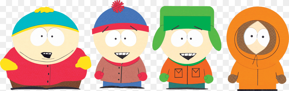 Download South Park Transparent Picture South Park Stan And Kyle Cartman Kenny, Baby, Person, Toy, Face Free Png