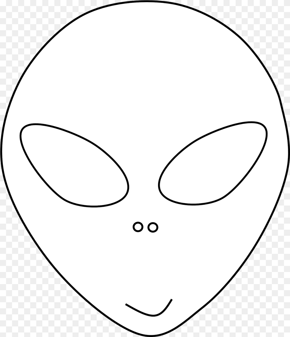 Download Space Elements Clipart Alien Circle, Mask, Astronomy, Moon, Nature Free Png