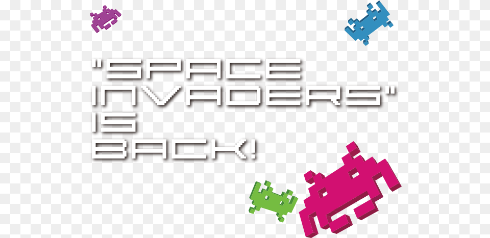 Download Space Invaders Is Back Space Invaders Full Size Graphic Design, Art, Graphics, Dynamite, Weapon Free Png